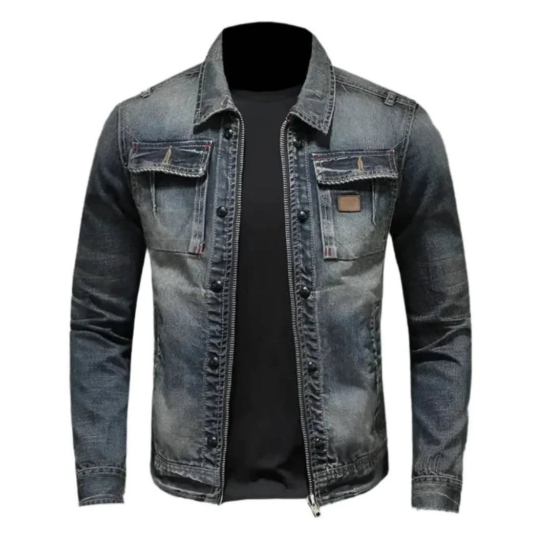 Denimjacke Grau - Max