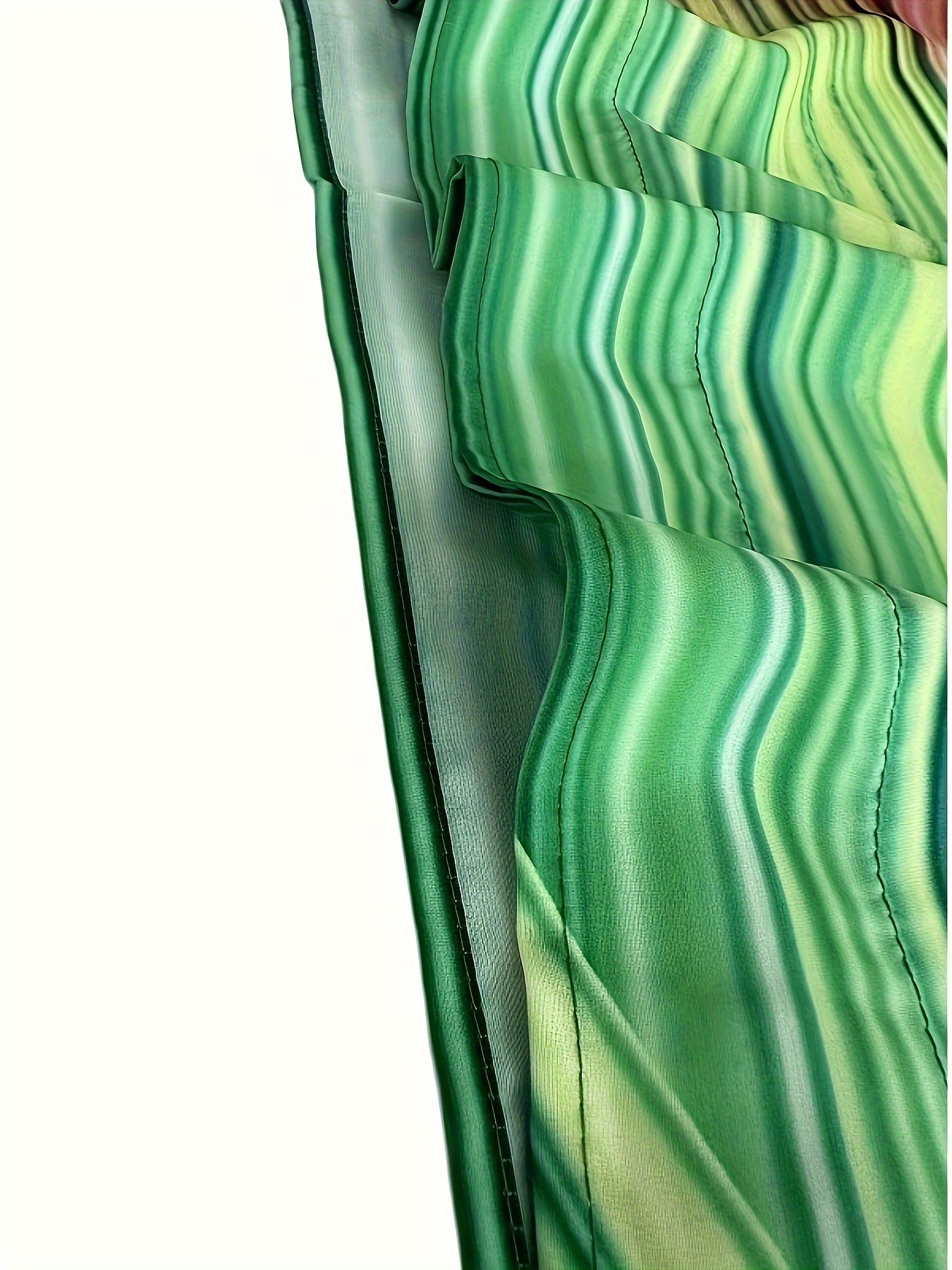 Grüner Pfauen-Kaftan - Elina