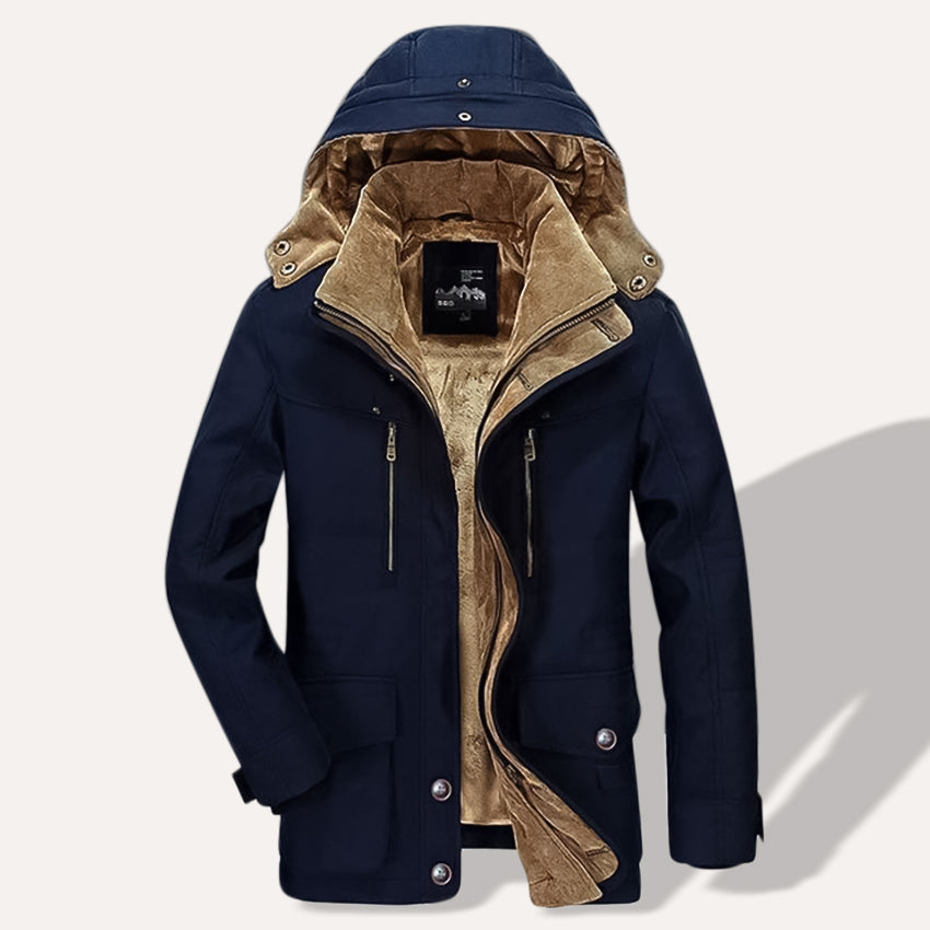 Thermo Winterparka Blau - Finn