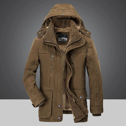 Thermo Winterparka Blau - Finn