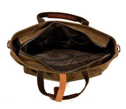 Elen - Gewachste Vintage-Tragetasche