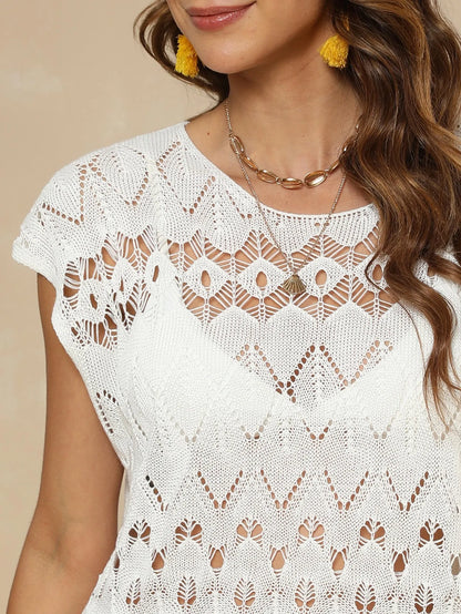 Leonie - Olivgrünes Sommerstrandkleid