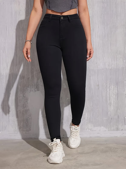 Schwarze Skinny-Jeans - Nina