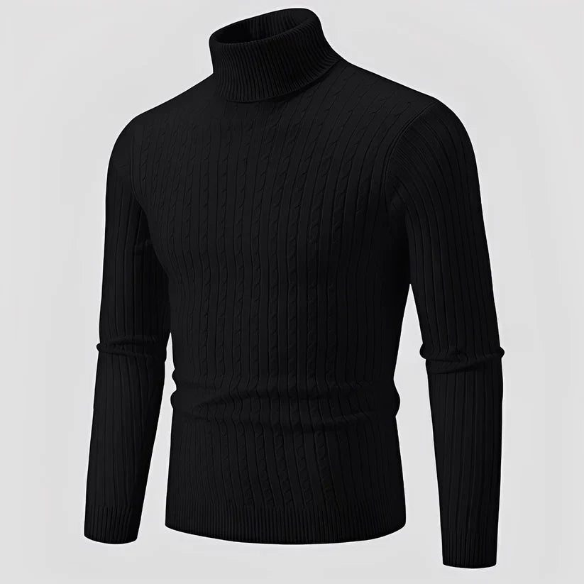 Modischer rollkragenpullover von devin – herren