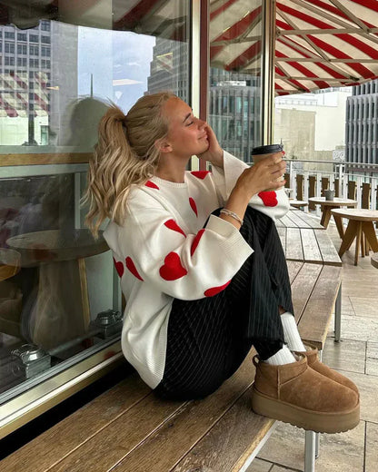 Sanne comfort love pullover – damen