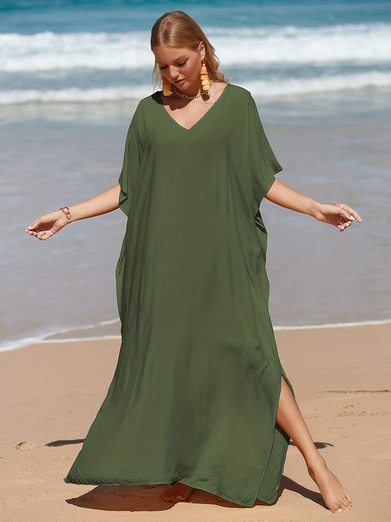 Grünes Kleid - Lara