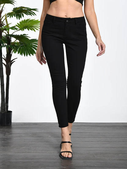 Schwarze Skinny Jeans - Lena