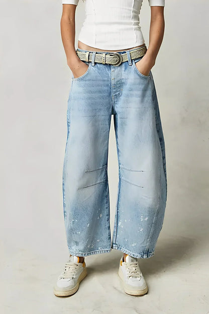 Jocelyn freizeitjeans mit weitem schnitt – damen