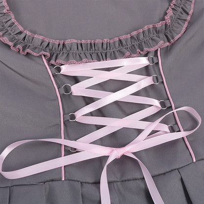 Maritza | Dirndlkleid mit Spitzenschürze und Faltrock für Frauen