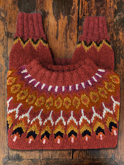 Cassius - vintage-isländischer pullover