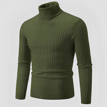 Modischer rollkragenpullover von devin – herren