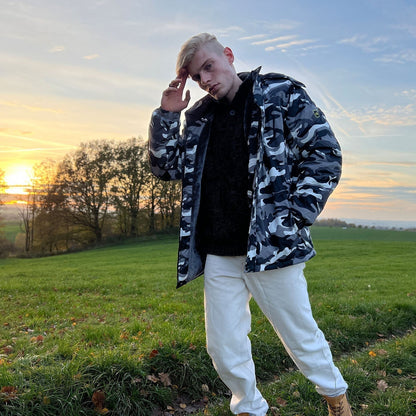 Arctic shield outdoorjacke orange grau - max