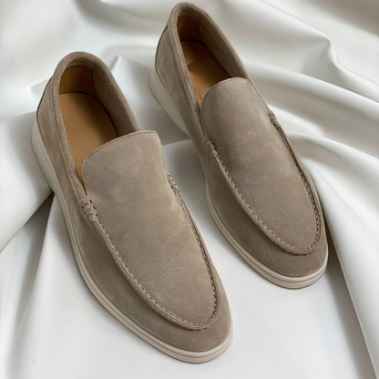Beige Loafer für Herren - Marco