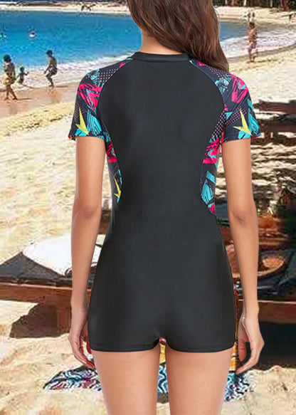 Aria – dynamischer badeanzug mit reißverschluss