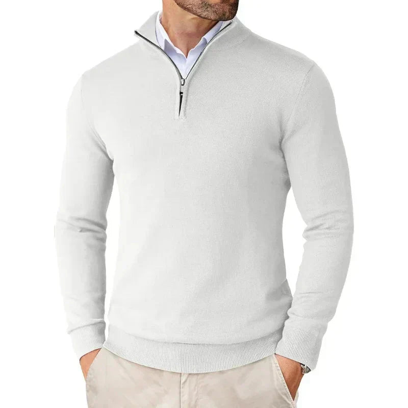 Bowen moderner half-zip-pullover – herren