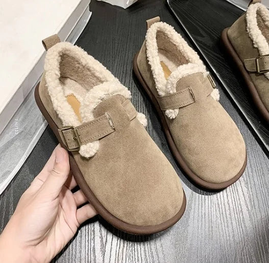 CozyChic Elegance Slip-Ons