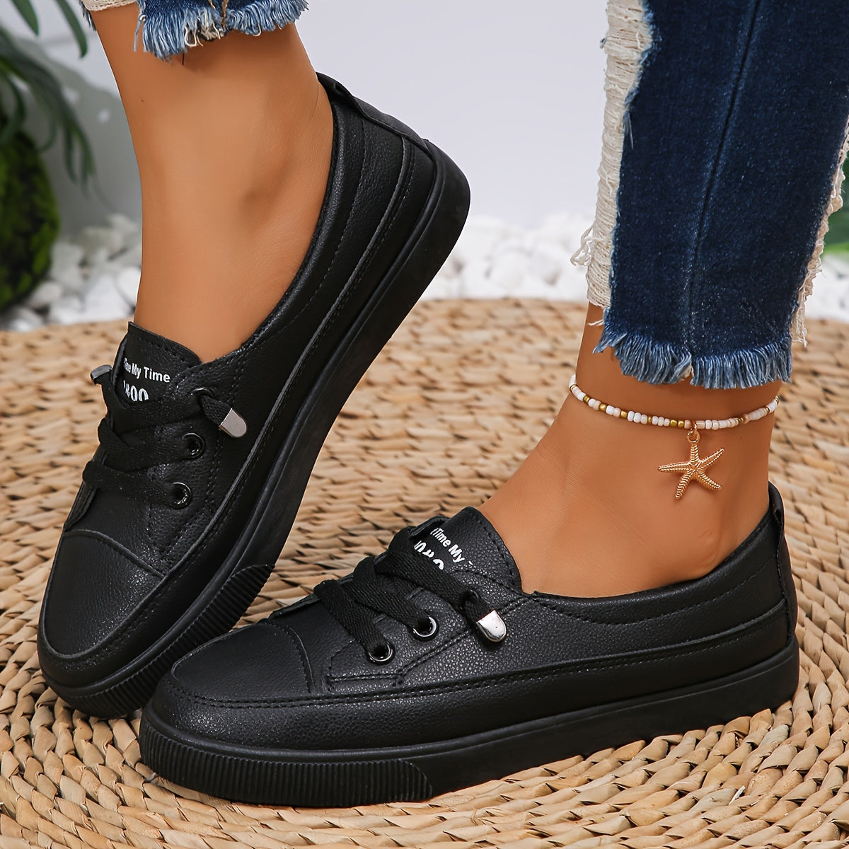 Weiße Elegante Sneaker - Sophia