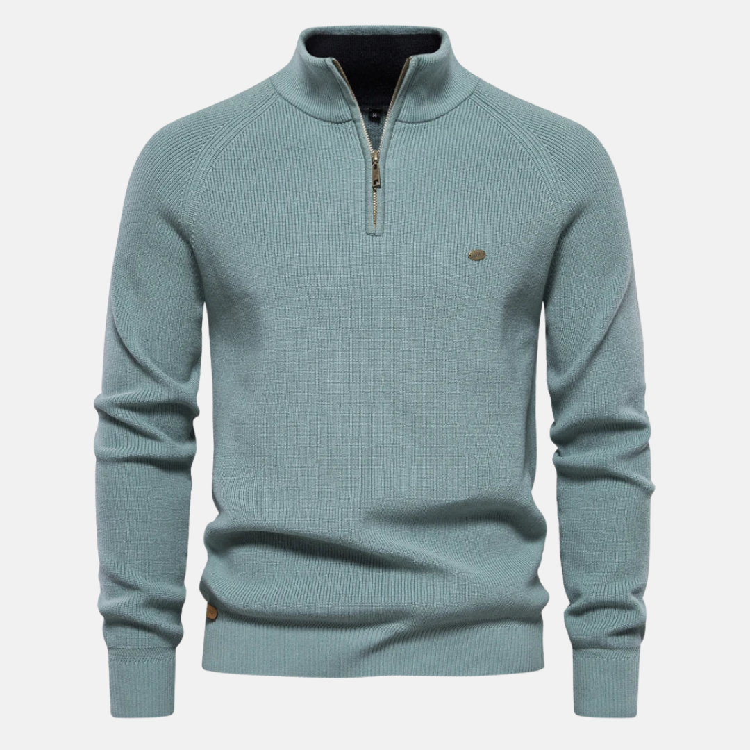 Essentieller Pullover Marineblau - Felix