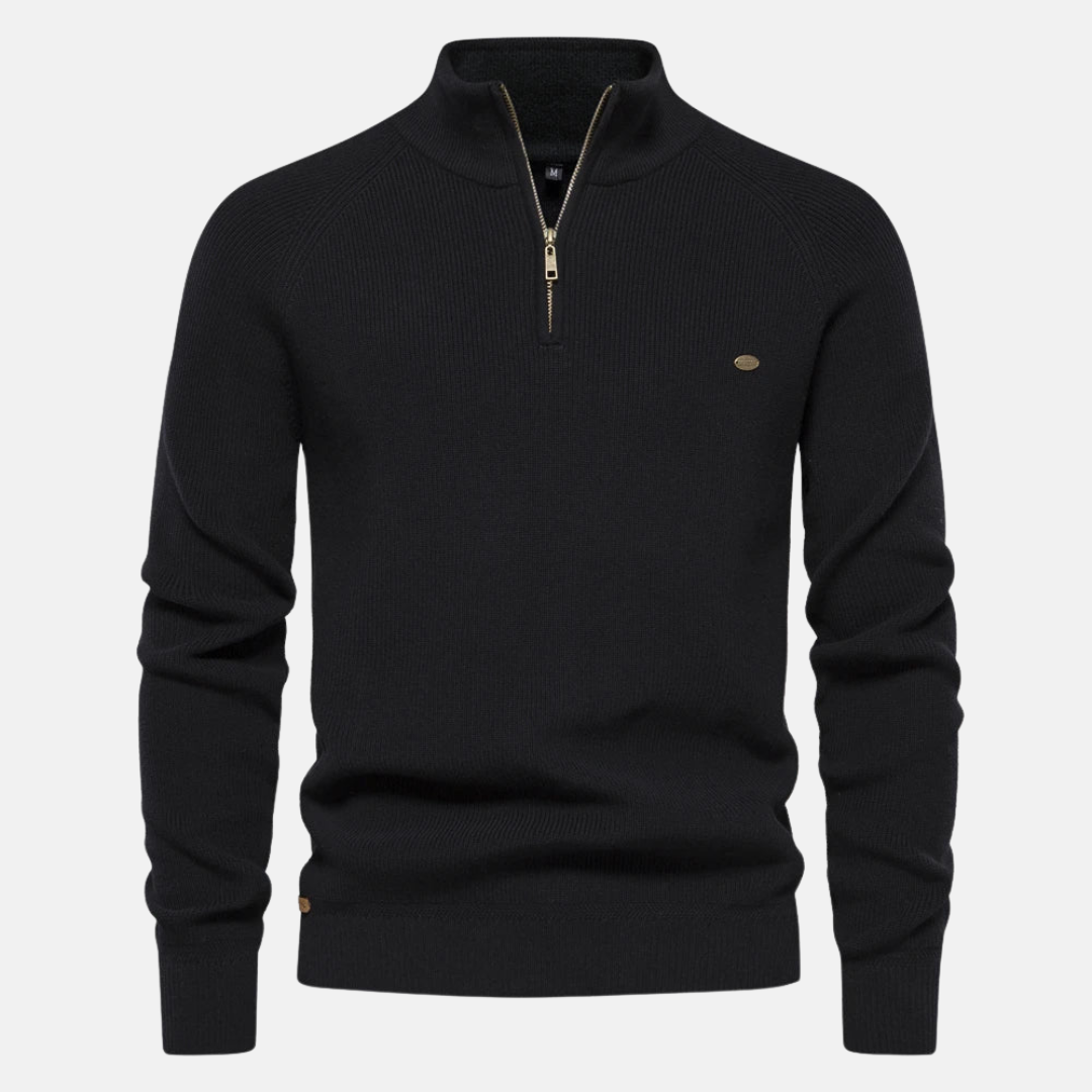 Essentieller Pullover Marineblau - Felix