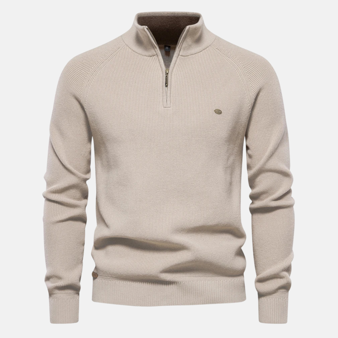 Essentieller Pullover Marineblau - Felix