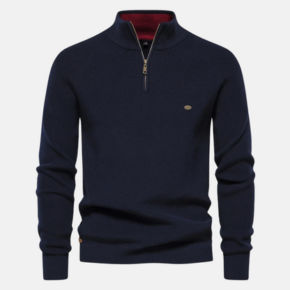 Essentieller Pullover Marineblau - Felix