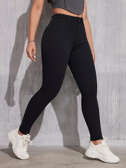 Schwarze Skinny-Jeans - Nina