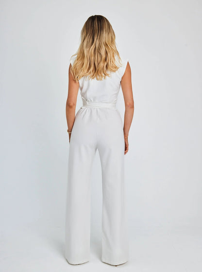 Ava - Eleganter Schwarzer Jumpsuit