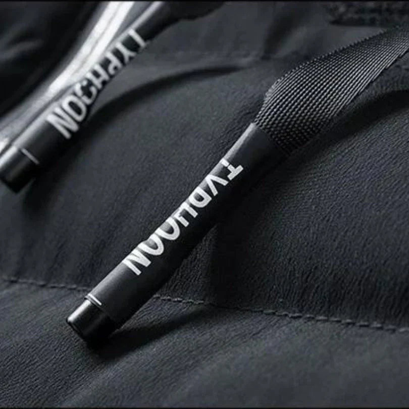 Gesteppte kapuzenweste für herren