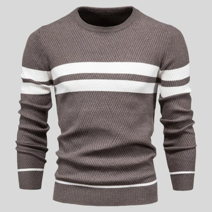Bruno warmer baumwollpullover – herren