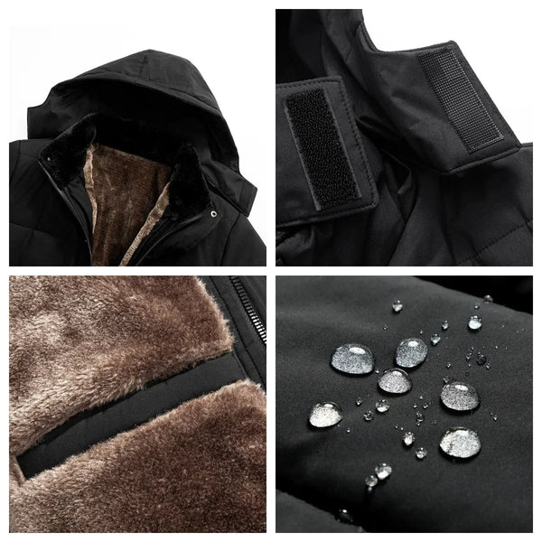 Klaus – modische pufferjacke mit kuscheligem fleecefutter