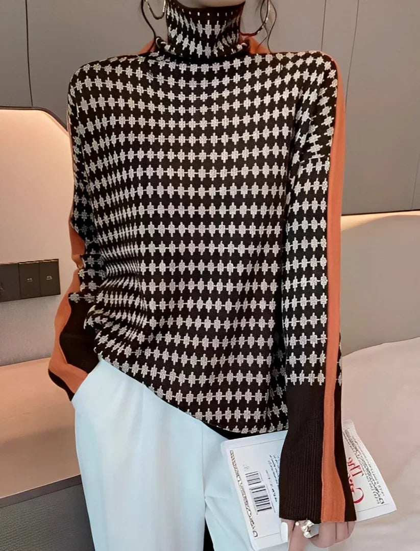 Bryony strick-rollkragenpullover – damen