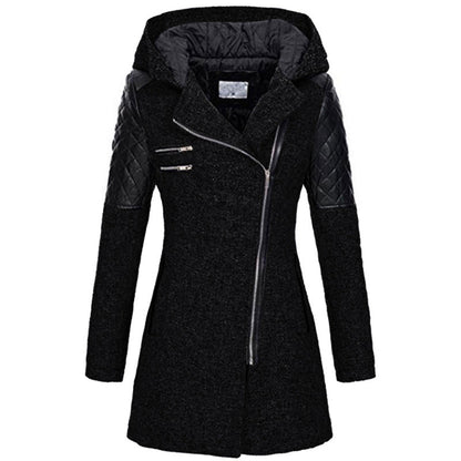 Schwarze Winterjacke – Emma