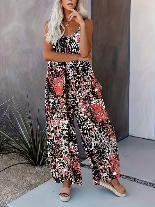 Leoparden Jumpsuit - Eva