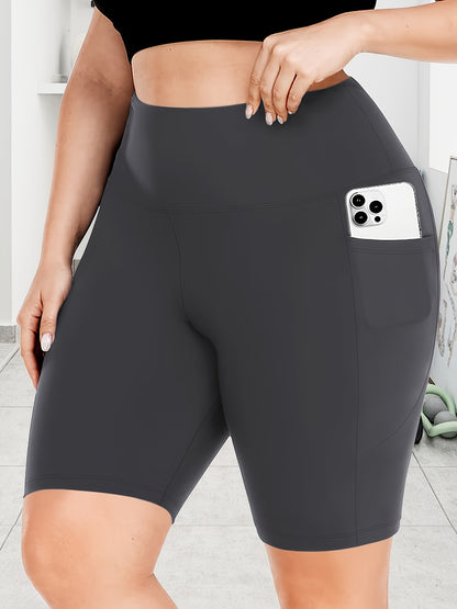 Dehnbare Taschen-Shorts - Rosa