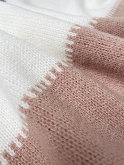 Leopardenmuster Pullover Braun – Mila