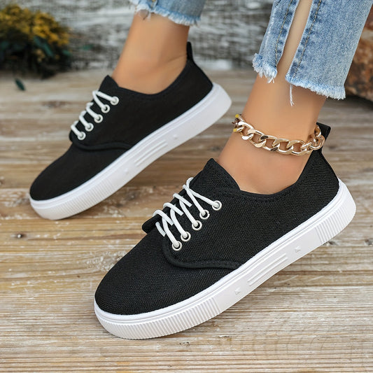 Schwarze Komfort-Sneaker - Julia