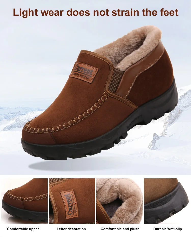 FrostGuard Luxe Leder-Schneestiefel