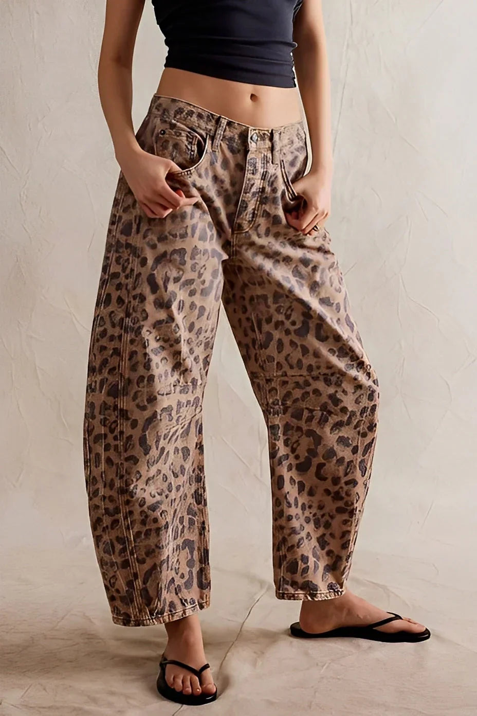 Jocelyn freizeitjeans mit weitem schnitt – damen