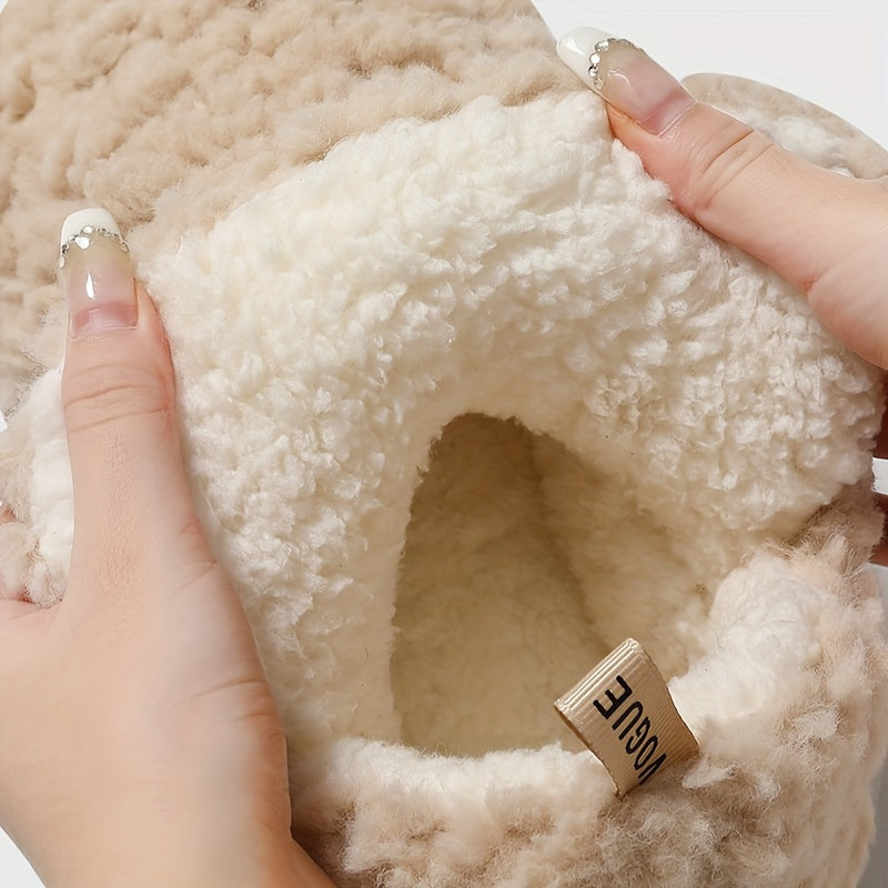 Kuschelige Flauschige Stiefel für Damen – Emma