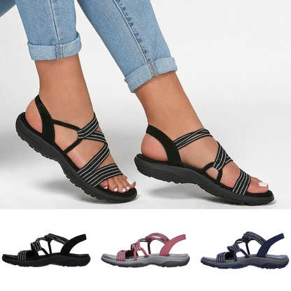 Schwarze Sandalen - Emma