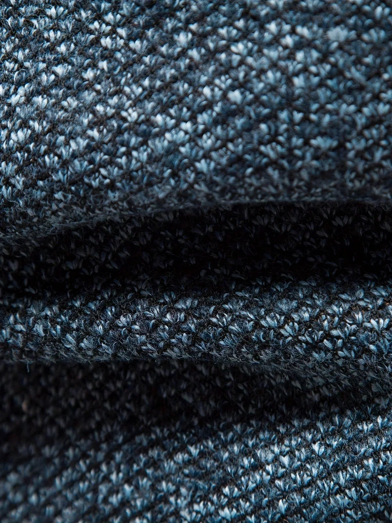 Herren-strickpullover mit hohem kragen und viertelreißverschluss – herren