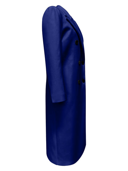 Eleganter Zweireihiger Mantel mit Reverskragen