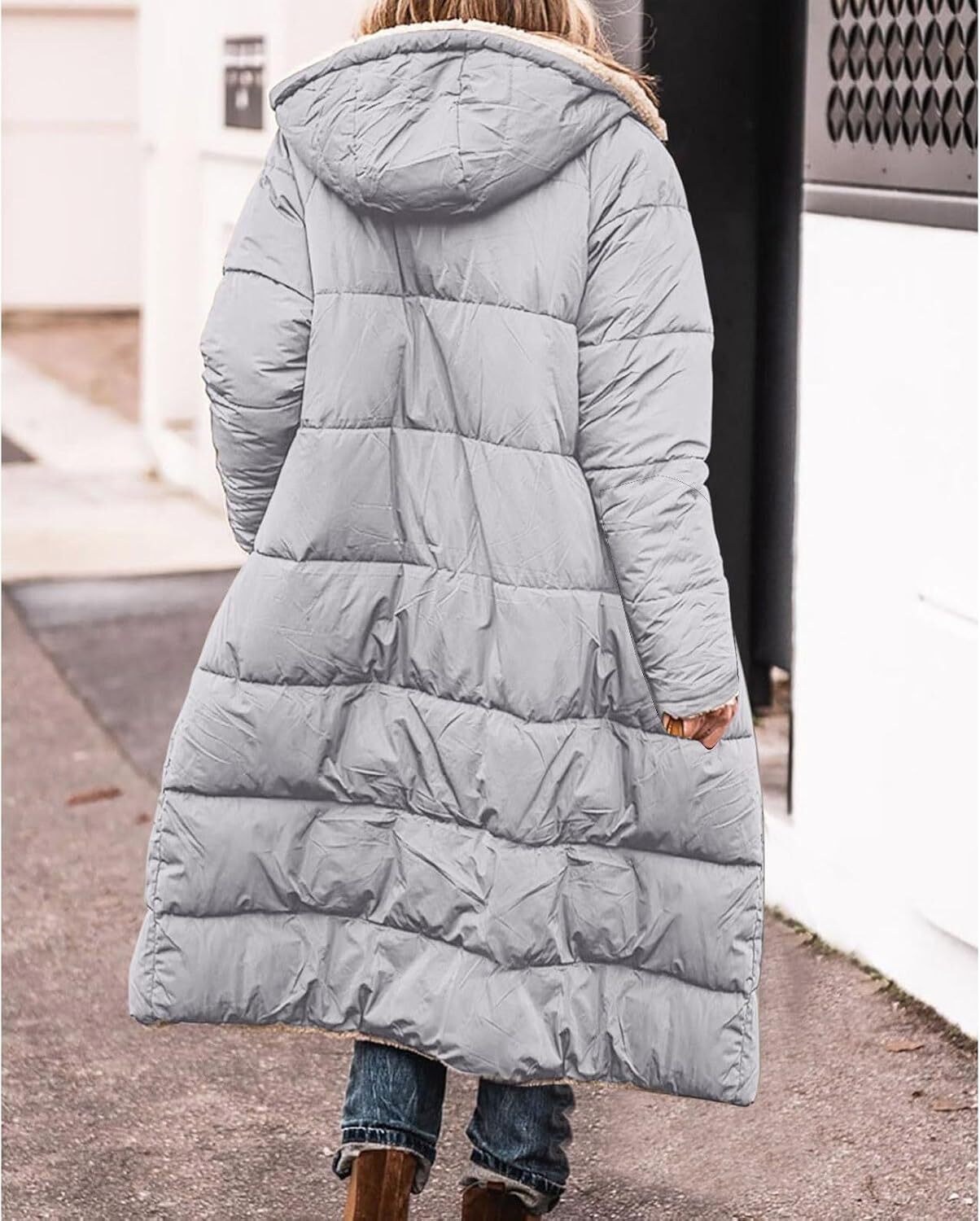 Wendbare Fleecejacke Blau - Nova