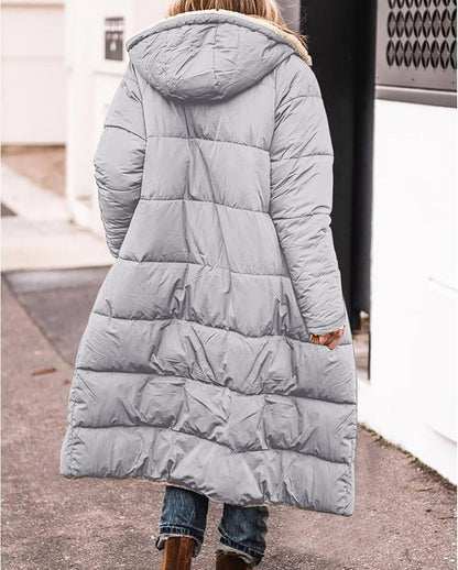 Wendbare Fleecejacke Blau - Nova