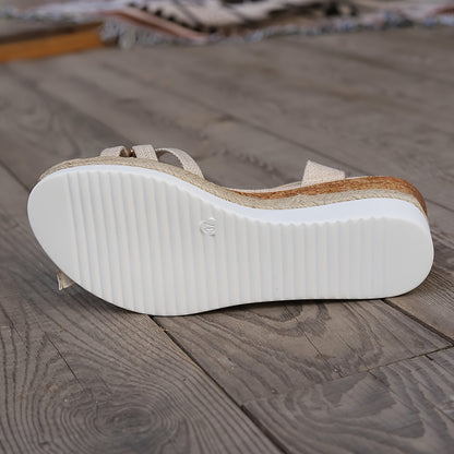 Khaki Damen Sandalen - Sofia