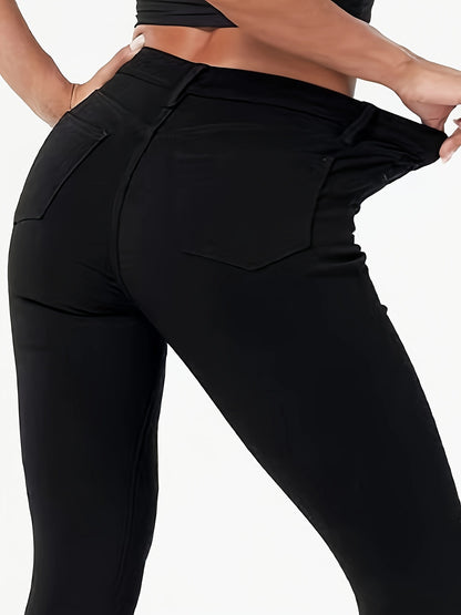 Schwarze High-Waist-Jeans - Sophie