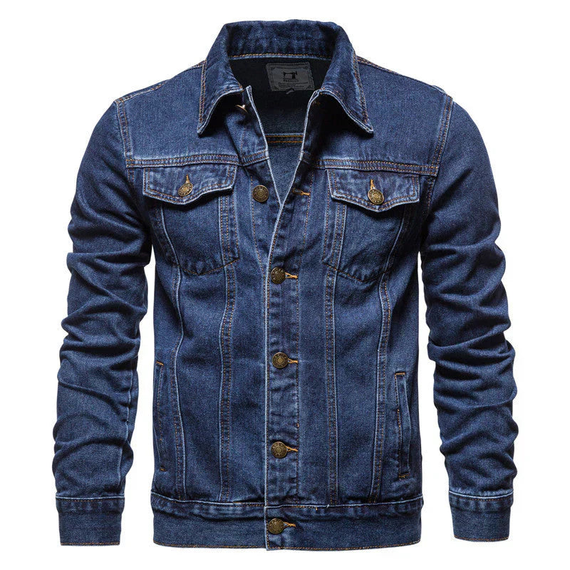 Jameson klassische jeans-truckerjacke – herren