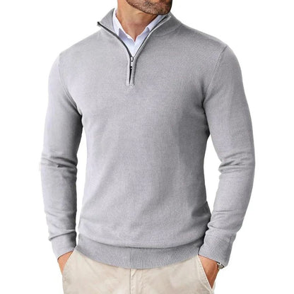Bowen moderner half-zip-pullover – herren