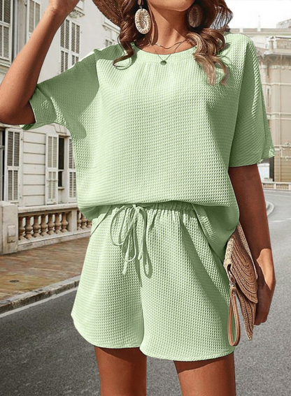 Lina - Rostbraun Jumpsuit mit Taillenband