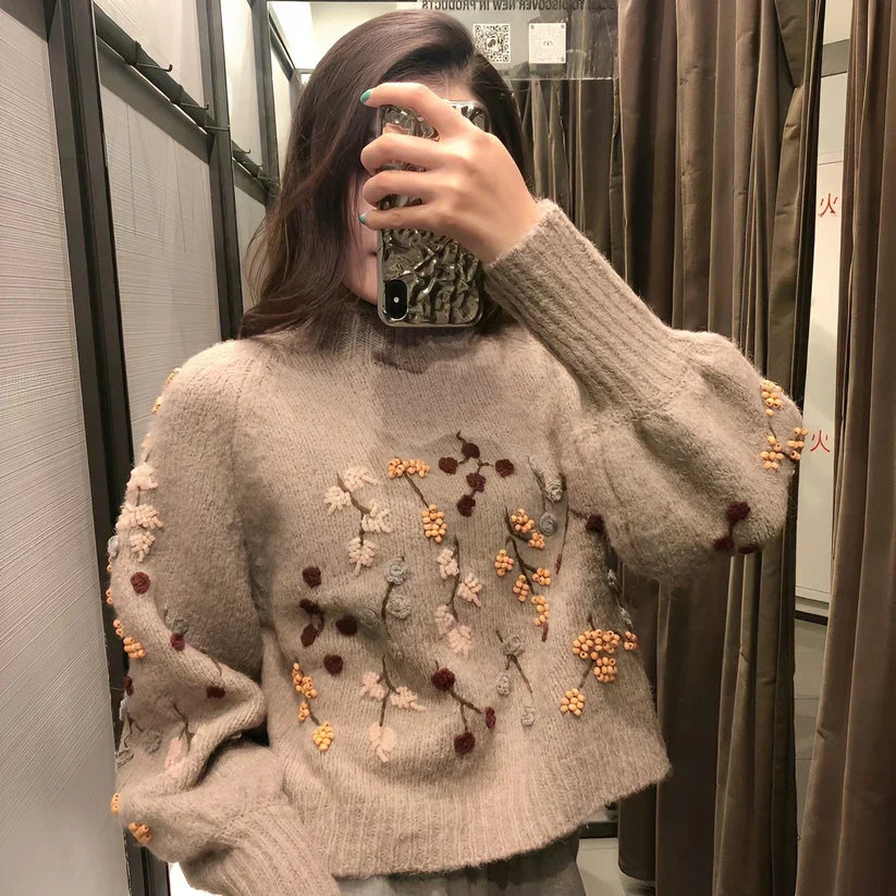 Delicia – eleganter strickpullover für damen